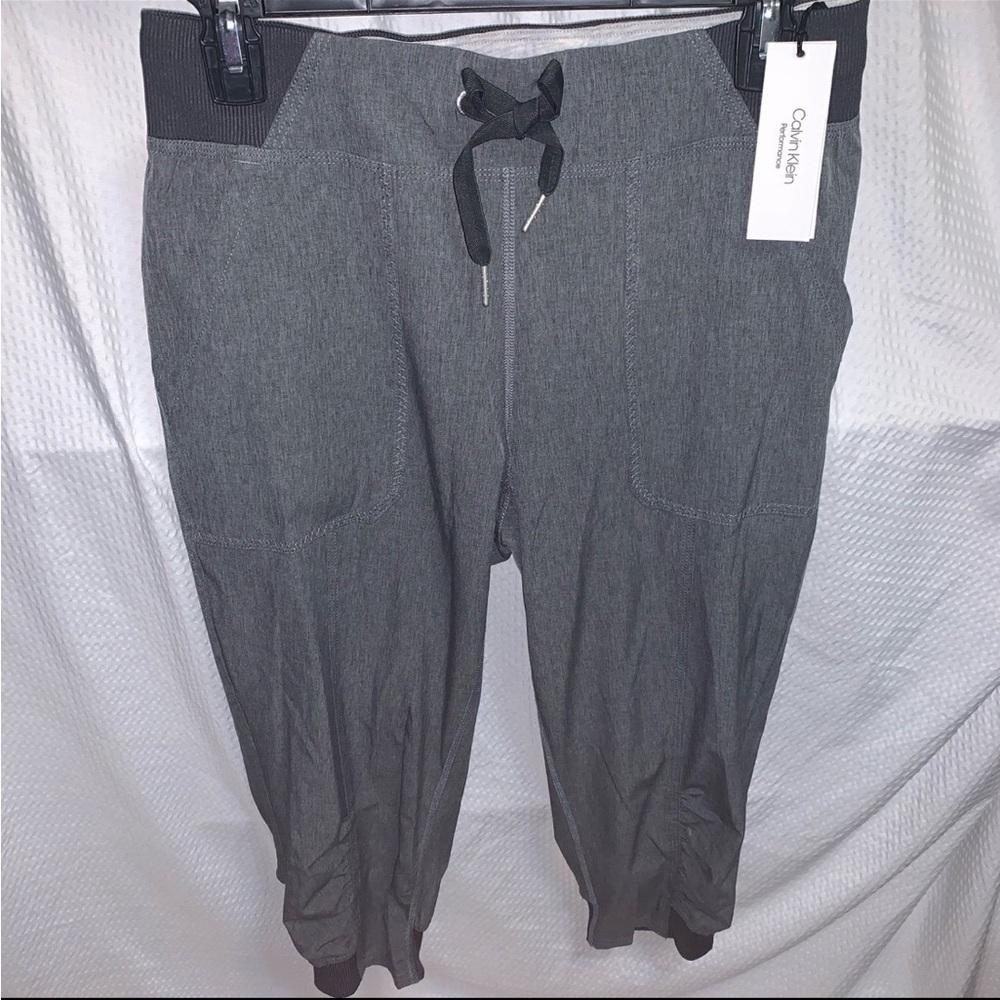 (SOLD MERCARI) NWT - Calvin Klein Women’s Jogger Pants - Gray - Size S